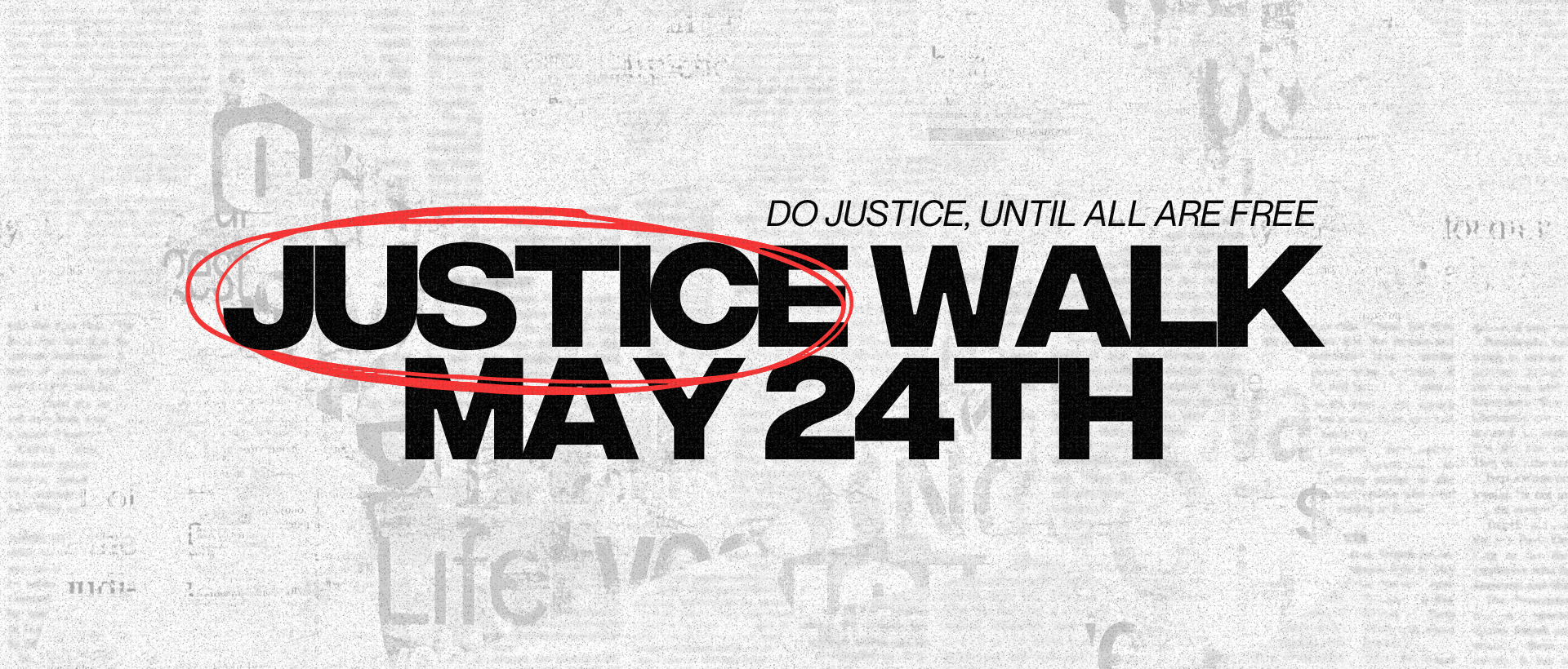 Justice Walk Banner 1
